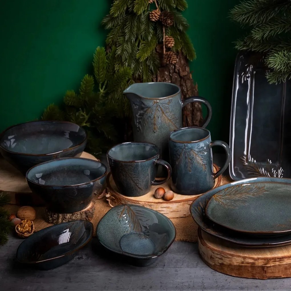 Altom Ceramiczna miska Pine Forest 17,5 cm, 1 l
