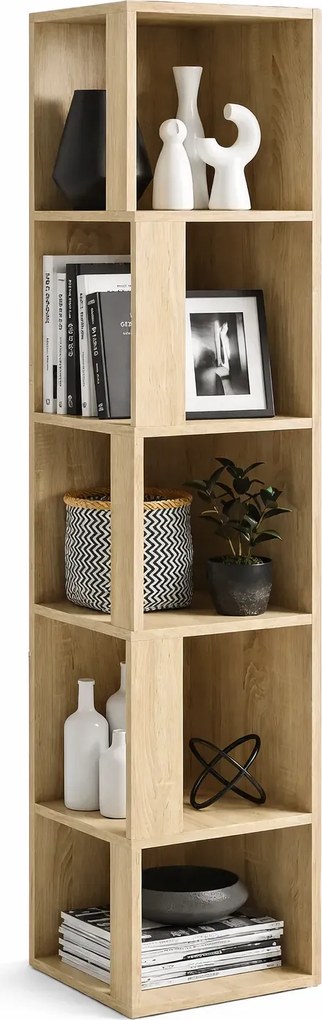 Narożny Regał Słupek Dąb Sonoma N9-M13