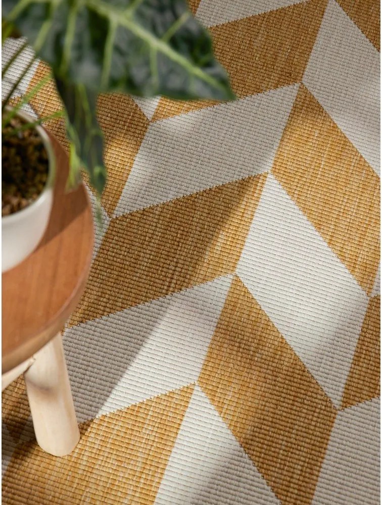 Dywan odpowiedni na zewnątrz w kolorze ochry/kremowy 120x170 cm Haringey Terrick – Ted Baker