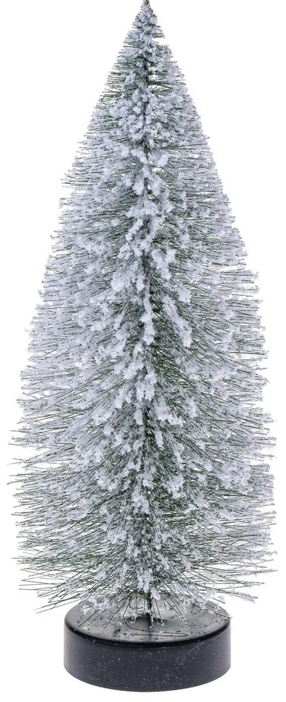 Ozdoby świąteczne Zasneżony choinka, 11 x 29 x 11cm