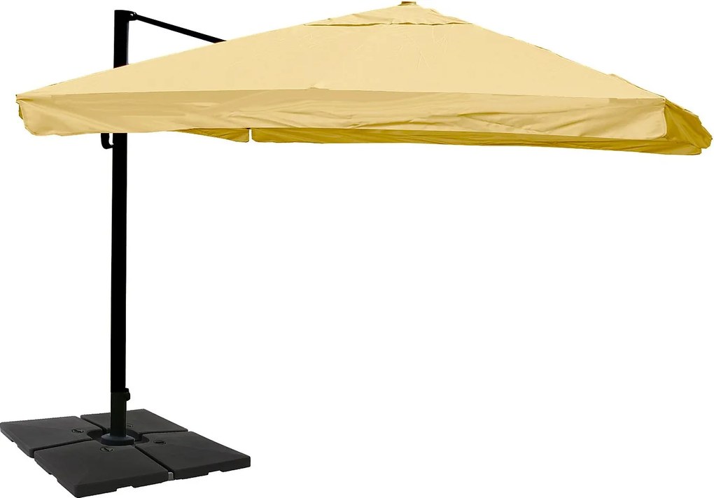 Parasol świetlny MCW-A96 III,  Klapa, kremowy ze stojakiem