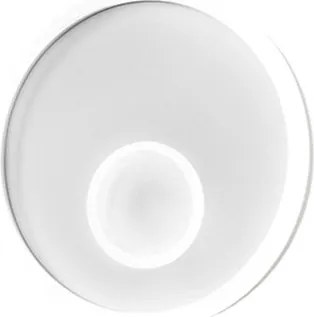 Kinkiet LED Melania, 50 W, biały, 2260 lm, światło naturalne 4000 K, satynowane aluminium i metakrylan, IP20, nowoczesny design, średnica 50 cm