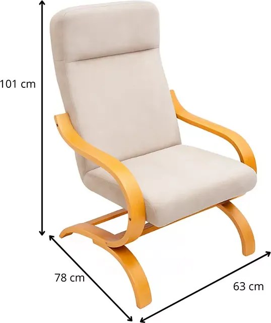 Elegancki fotel finka Ola z podłokietnikami