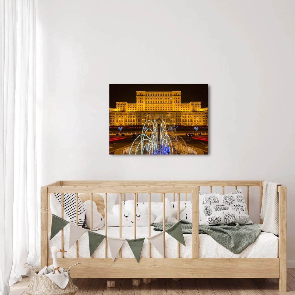 Obraz - Pałac Parlamentu, Bukareszt Rumunia (70x50 cm)
