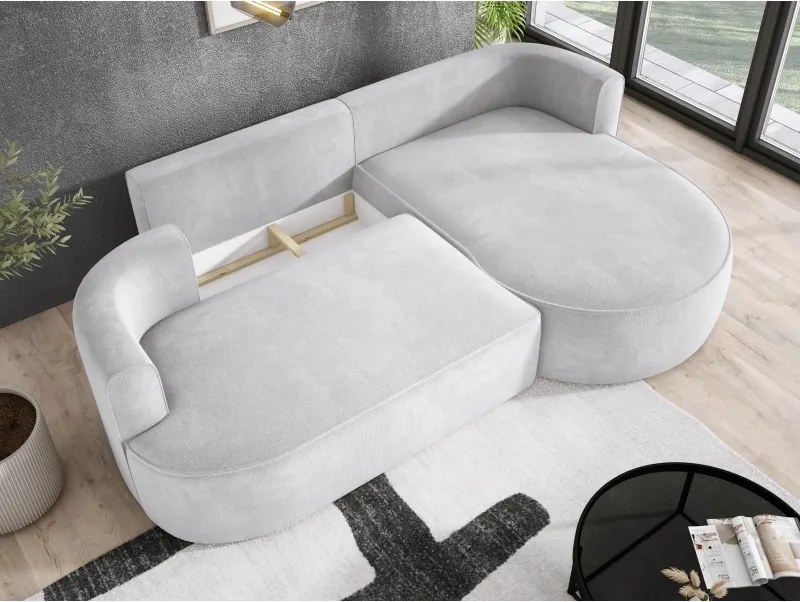 Narożnik FIORE L wolnostojący Lewostronny tkanina Memphis 16 WERSAL