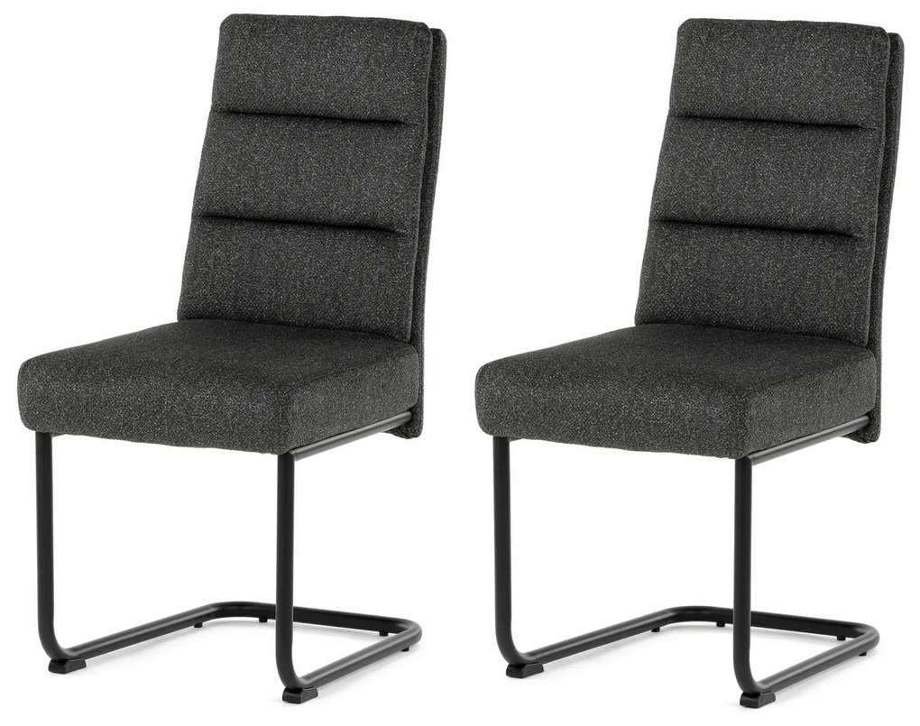Zestaw krzeseł do jadalni DCL-P3107 GREY2, 2 szt.