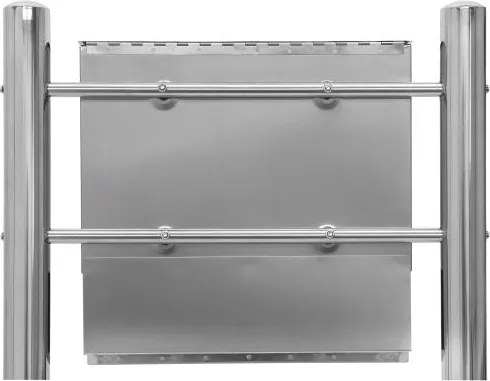 Skrzynka na listy stojąca ze stali nierdzewnej