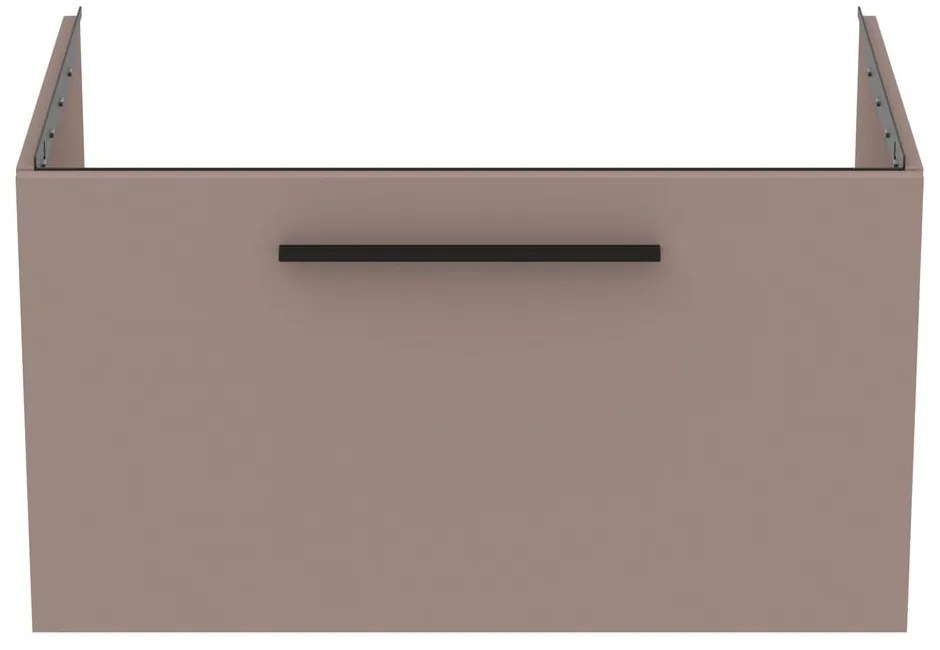 Szarobeżowa wisząca szafka pod umywalkę 80x44 cm i.Life B – Ideal Standard