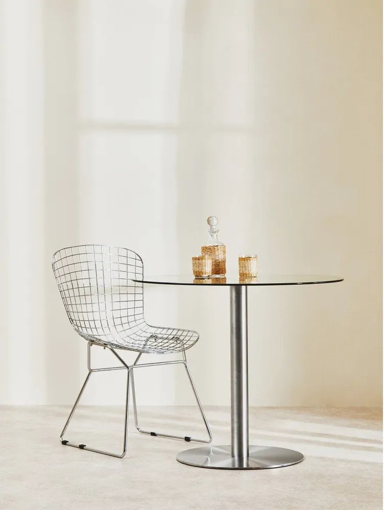 Okrągły stół ze szklanym blatem ø 90 cm Metropolitan – Premier Housewares
