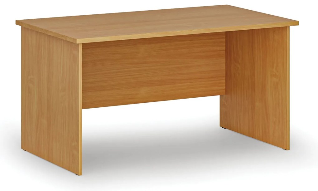 Biurko PRIMO WOOD, 140x80 cm, buk