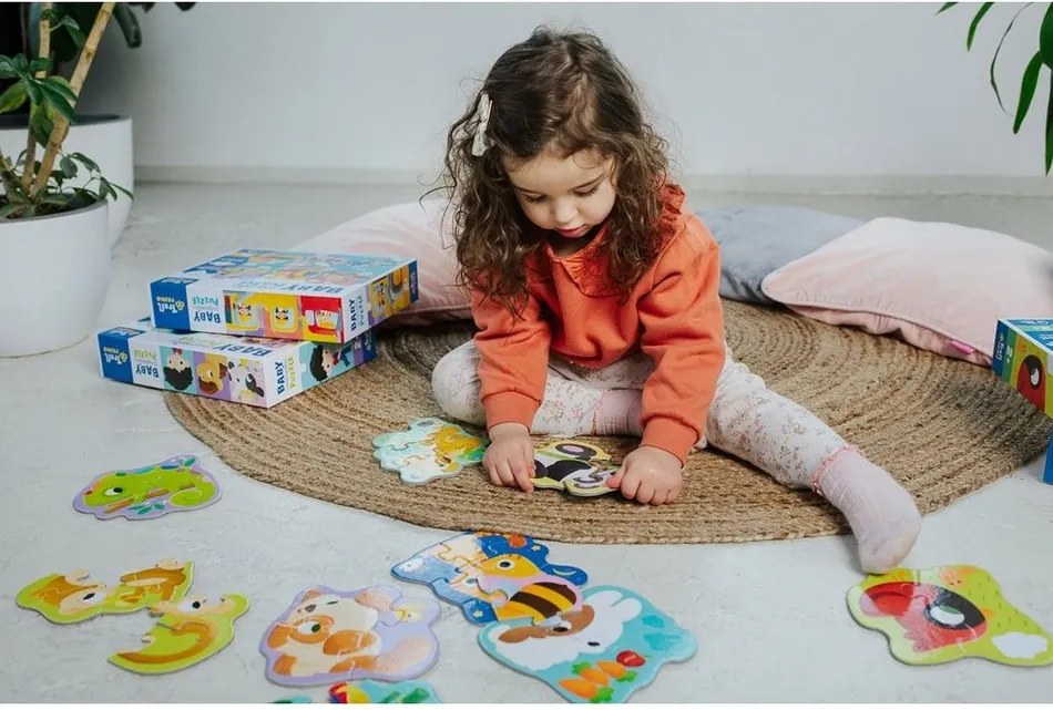 Trefl Baby puzzle Farma, 6w1 (2-6 elem.)