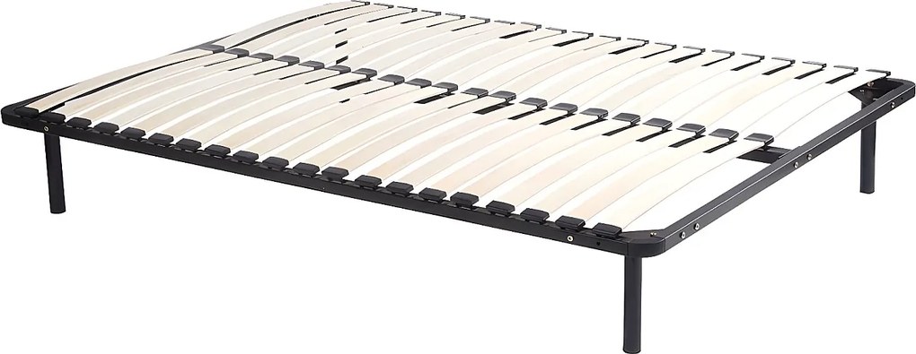 Komplet stelaż z litewkami + materac na sprężynach WOLKENLOS marki YSMÉE - 140 x 200 cm