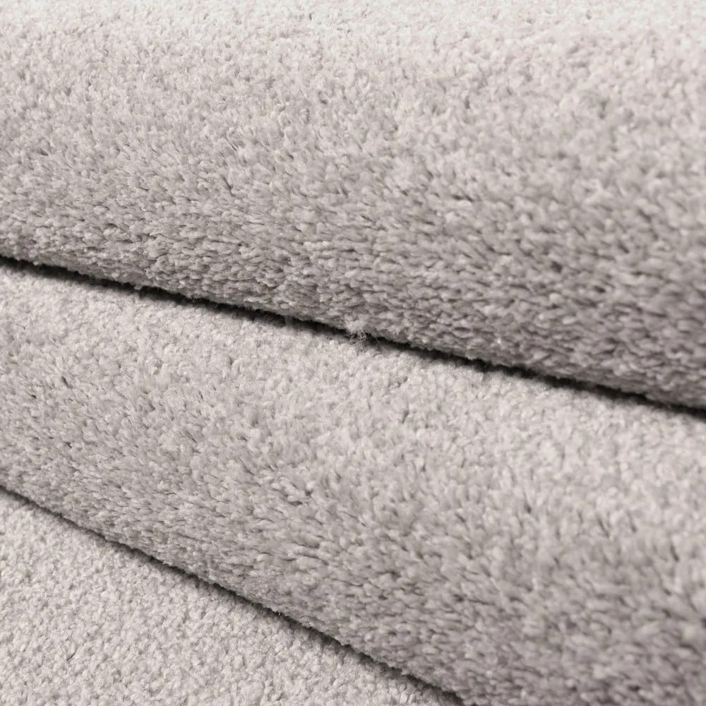 Szarokremowy okrągły dywan ø 120 cm Ata – Ayyildiz Carpets