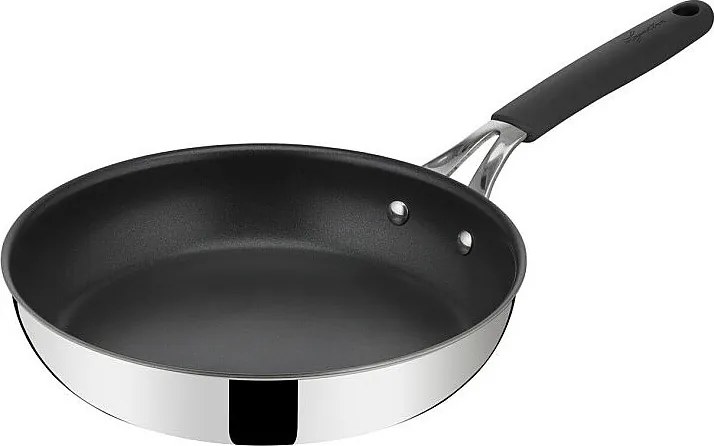 Patelnia Sauteuse Lagostina Esperta Triply 28 cm Nieprzywierająca Indukcja Stal Nierdzewna