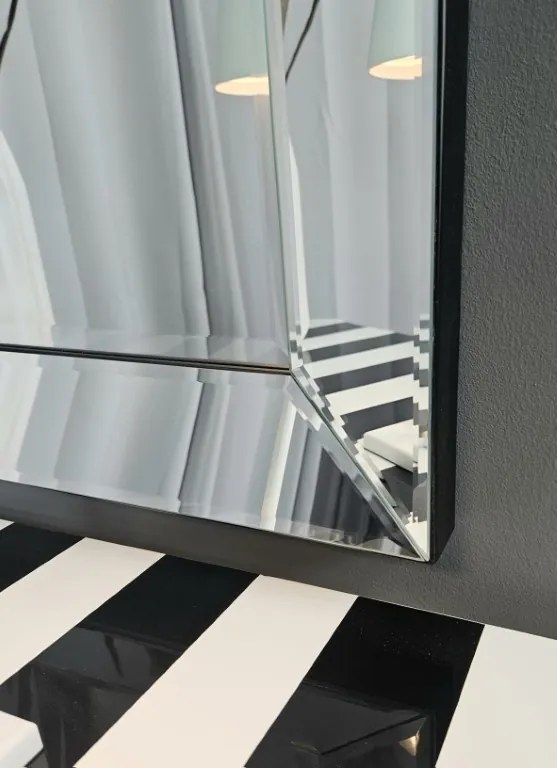 Lustro w lustrzanej ramie, prostokątne , 75x130cm