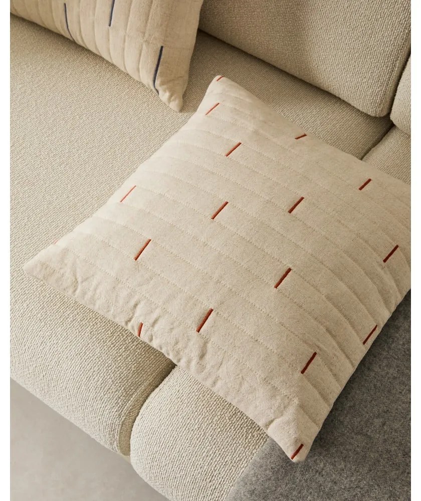 Poszewka na poduszkę z mieszanki lnu 45x45 cm Blaina – Kave Home