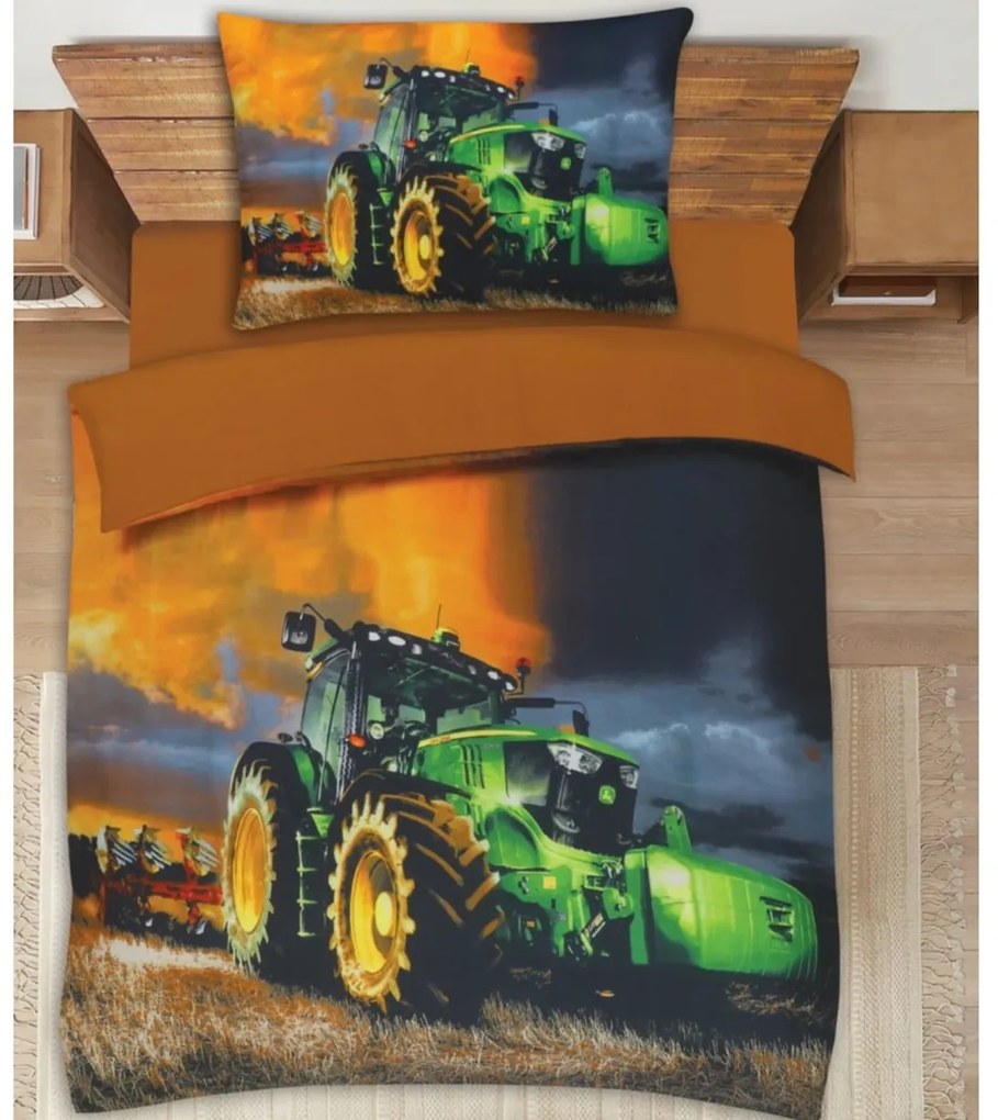 PrzytulneMieszkanie.pl PrzytulneMieszkanie.pl Pościel 3D z mikrosatyny TRACTOR FORCE kolorowa Rozmiar pościeli: 70 x 90 cm | 140 x 200 cm