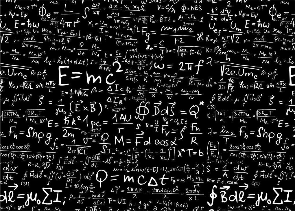 Obraz - Matematyka (70x50 cm)