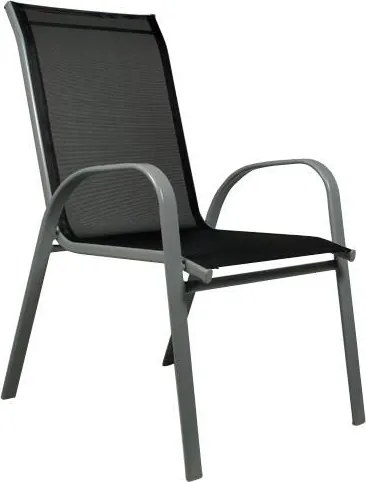 Zestaw mebli ogrodowych GARTHEN 5 częściowy antracyt