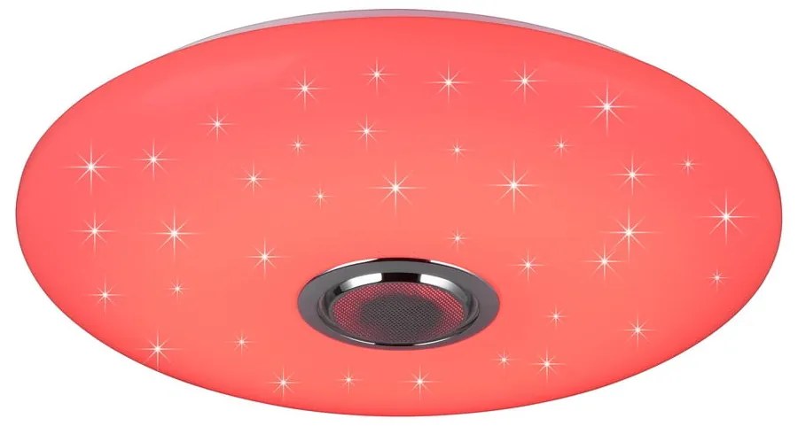 Biała lampa sufitowa LED ø 58 cm Musica – Trio