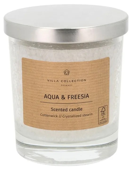 Zapachowa świeca czas palenia 40 h Kras: Aqua &amp; Freesia – Villa Collection