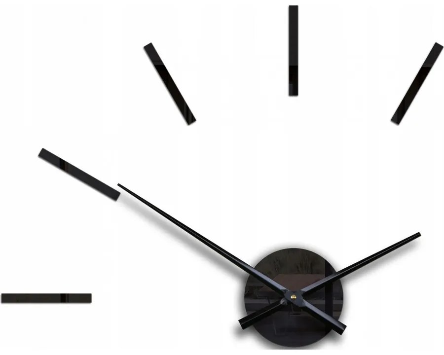 Zegar ścienny naklejany duży nowoczesny akrylowy na ścianę do kuchni salonu