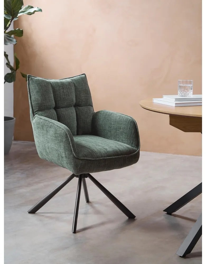 Zielone krzesła zestaw 2 szt. Marilla – Unique Furniture