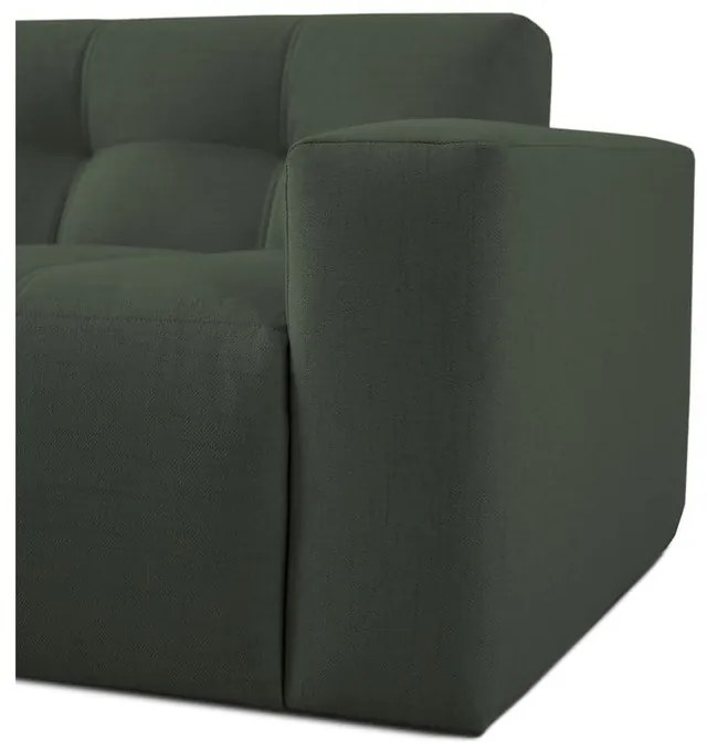 Ciemnozielona sofa 220 cm Maxel – Scandic