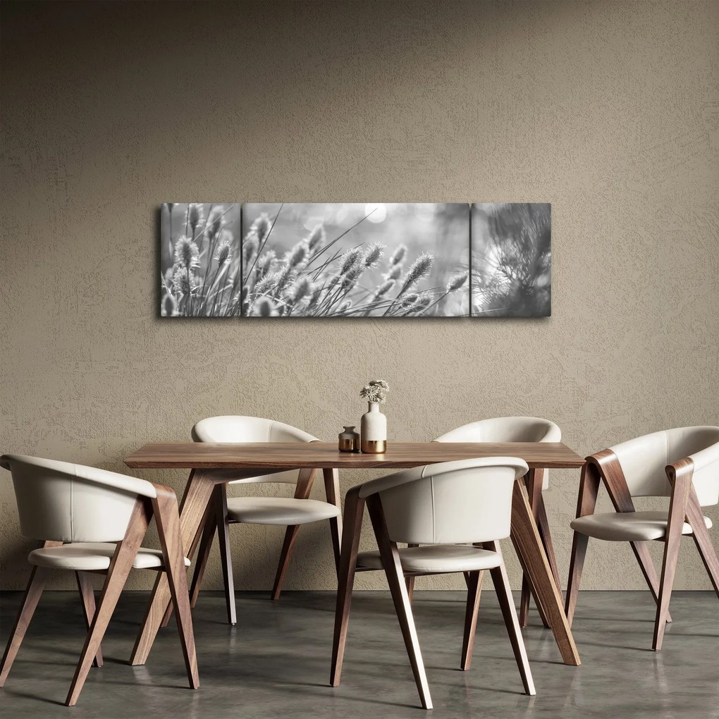 Obraz - Beżowa miękka trawa N⁰1 (170x50 cm)