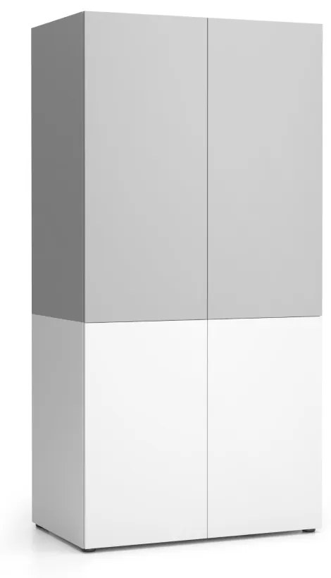 Szafka kuchenna NIKA 1000 x 600 x 2000 mm, szary