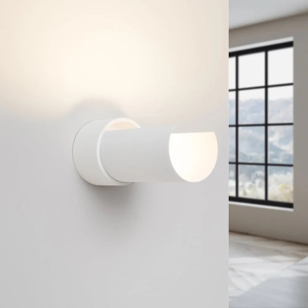 Biały kinkiet Aurea – Nice Lamps