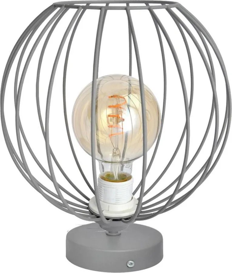 Lampa stołowa MERCURE 1xE27/15W/230V szara