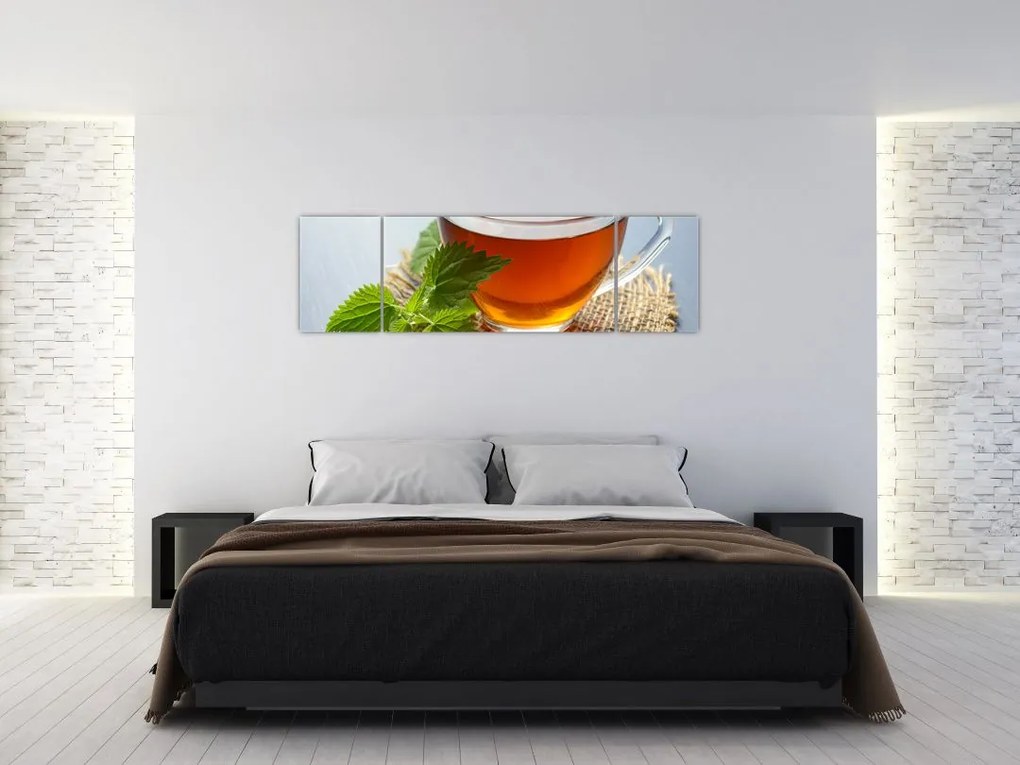 Obraz filiżanki herbaty (170x50 cm)