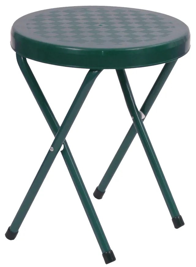 Taboret turystyczny 29 cm zielony PATIO