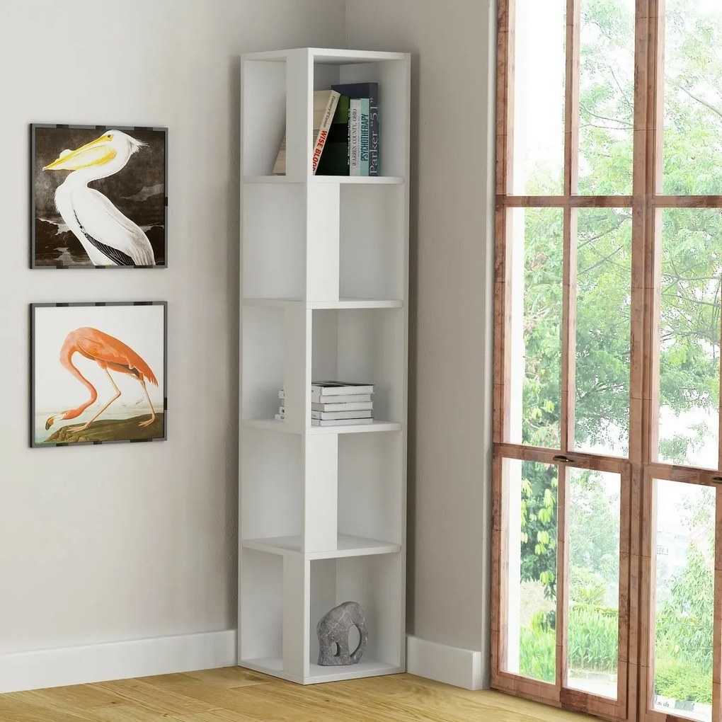 Biblioteczka Piano White