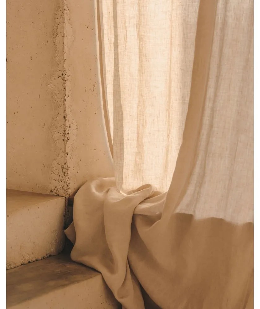 Beżowa zasłona 140x260 cm Mahina – Kave Home