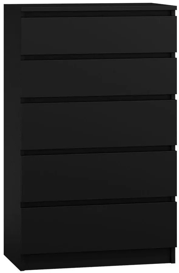 Czarna Komoda Stojąca H0-T81