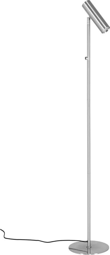 Lampa stojąca w kolorze srebra (wysokość 150 cm) Paris – House Nordic