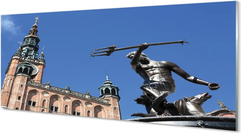 Panel szklany do Kuchni Zabytkowy Kościół v Gdańsku