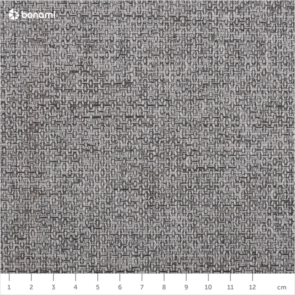 Szare tapicerowane łóżko dwuosobowe ze schowkiem i stelażem 140x200 cm Lotte – Meise Möbel