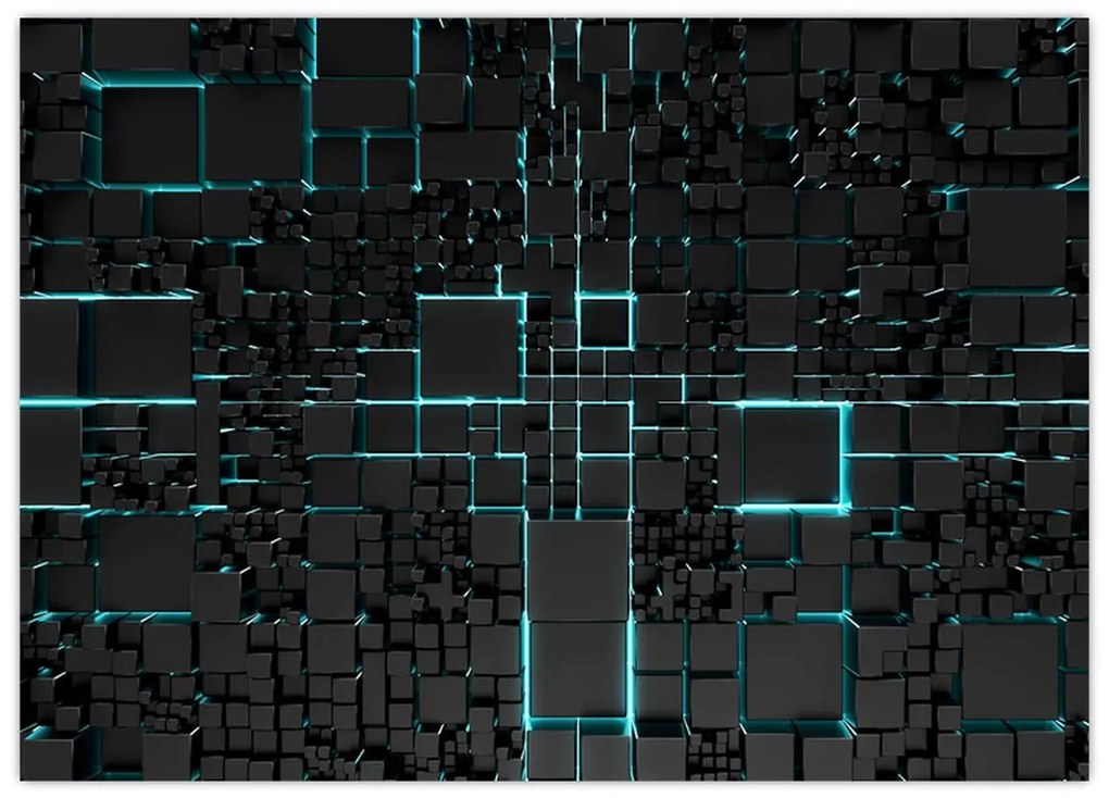 Obraz - Interfejs technologiczny (70x50 cm)