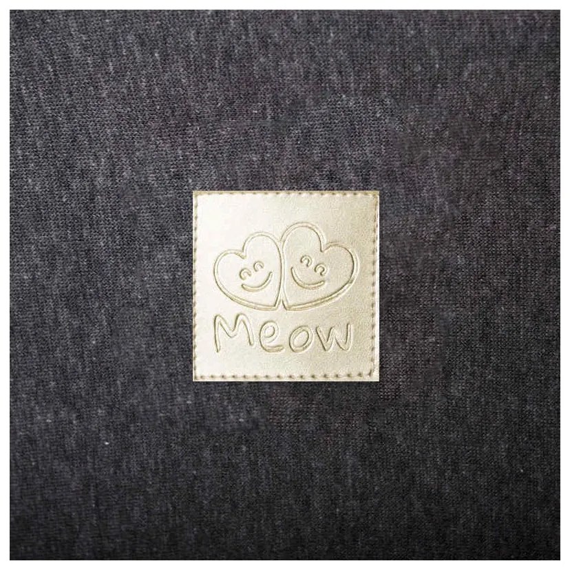 Pokrowiec Na Suchy Basen 40cm, Bawełniany, Ciemnoszary - Meowbaby®