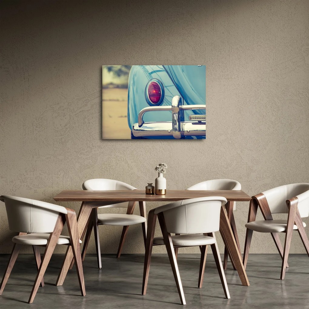 Obraz turkusowego weterana (70x50 cm)
