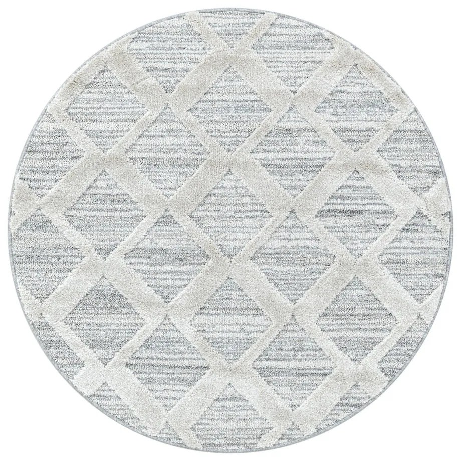 Jasnoszary okrągły dywan ø 80 cm Pisa – Ayyildiz Carpets