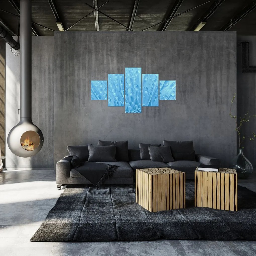 Obraz - Ujęcie makro kwiatu (125x70 cm)
