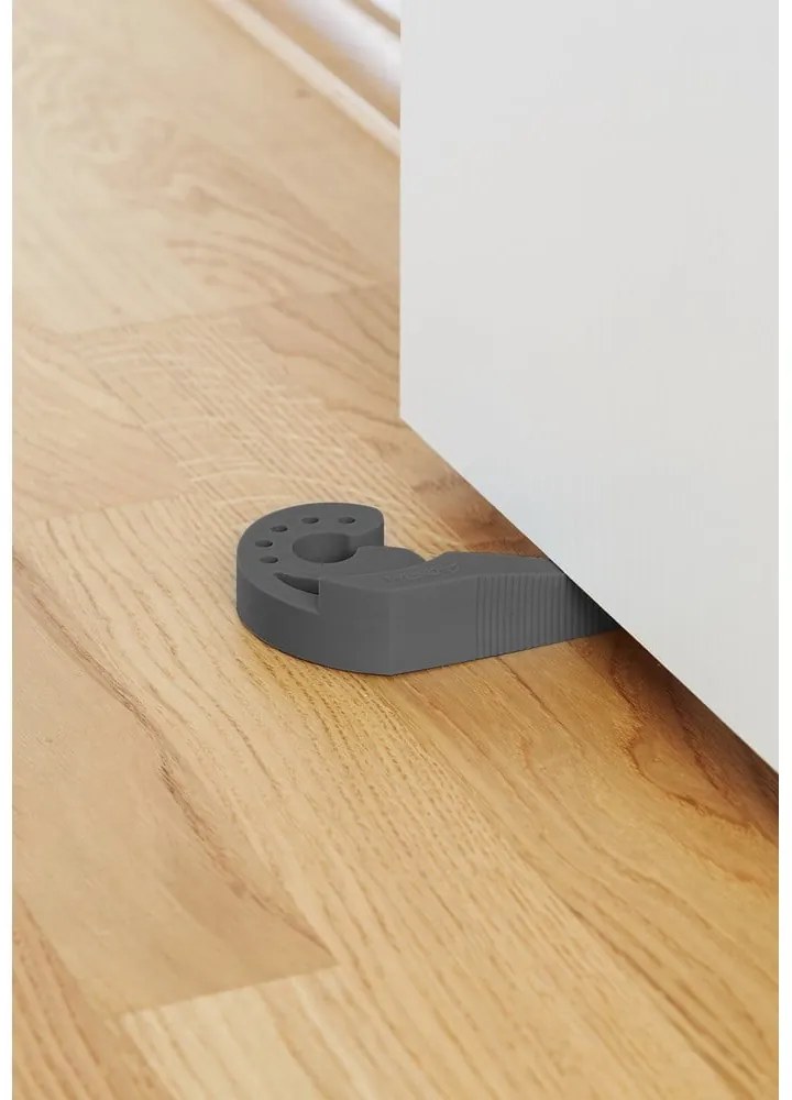 Ciemnoszary stoper do drzwi i okien Wenko Multi-STOP®