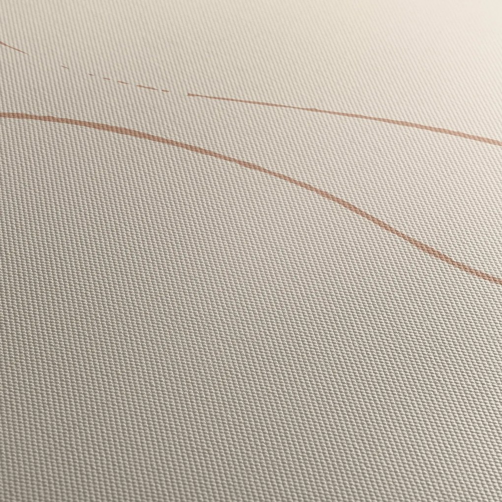 Obraz - Beżowa abstrakcja (170x50 cm)