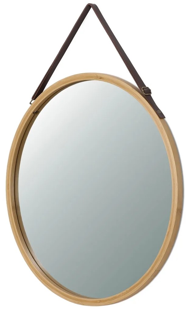 Lustro ścienne B053 NAT, bambus