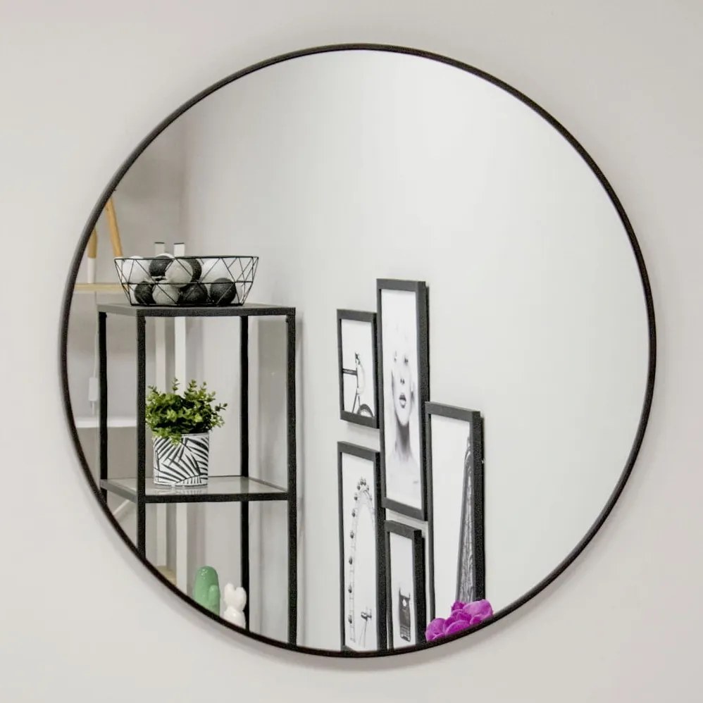 Okrągłe lustro ścienne Messa 60 cm