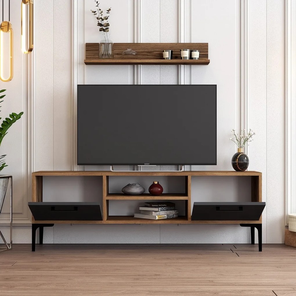 Stolik pod telewizor Riga Anthracite
